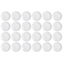 LUMINARC STAIRO WHITE OPAL TEMPERED DINNER PLATE, (250MM DIA)