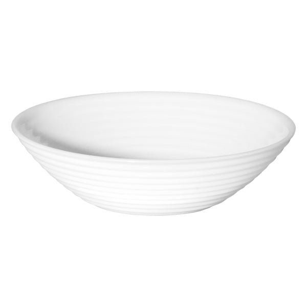 LUMINARC STAIRO WHITE OPAL TEMPERED GLASS MULTI-PURPOSE BOWL, 450ML (160MM DIA)