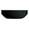 LUMINARC OPAL BLACK DINNERWARE 12 PIECE SET