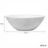 LUMINARC STAIRO WHITE OPAL TEMPERED GLASS SALAD BOWL, 3LT (270MM DIA)