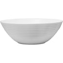 LUMINARC STAIRO WHITE OPAL TEMPERED GLASS SALAD BOWL, 3LT (270MM DIA)