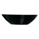 LUMINARC HARENA BLACK OPAL TEMPERED GLASS MULTI-PURPOSE BOWL, 450ML (160MM DIA)