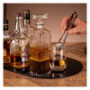 VACU VIN WHISKEY CHILLING STONES STAINLESS STEEL 4 PIECE SET