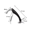 VACU VIN WAITERS CORKSCREW BLACK