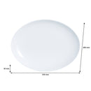 CONSOL OPAL OVAL SERVING PLATTER, (330X250MM)