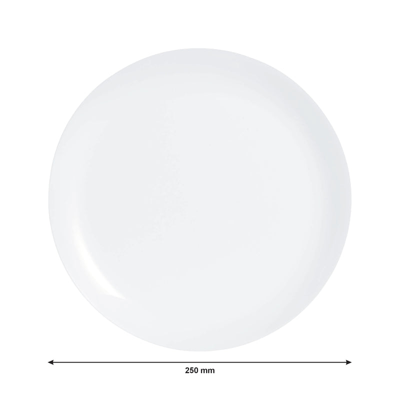 CONSOL OPAL DINNER PLATE,  (250MM DIA)