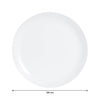 CONSOL OPAL DINNER PLATE,  (250MM DIA)