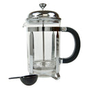 REGENT COFFEE PLUNGER WITH CHROME FRAME 6 CUP, (900ML)