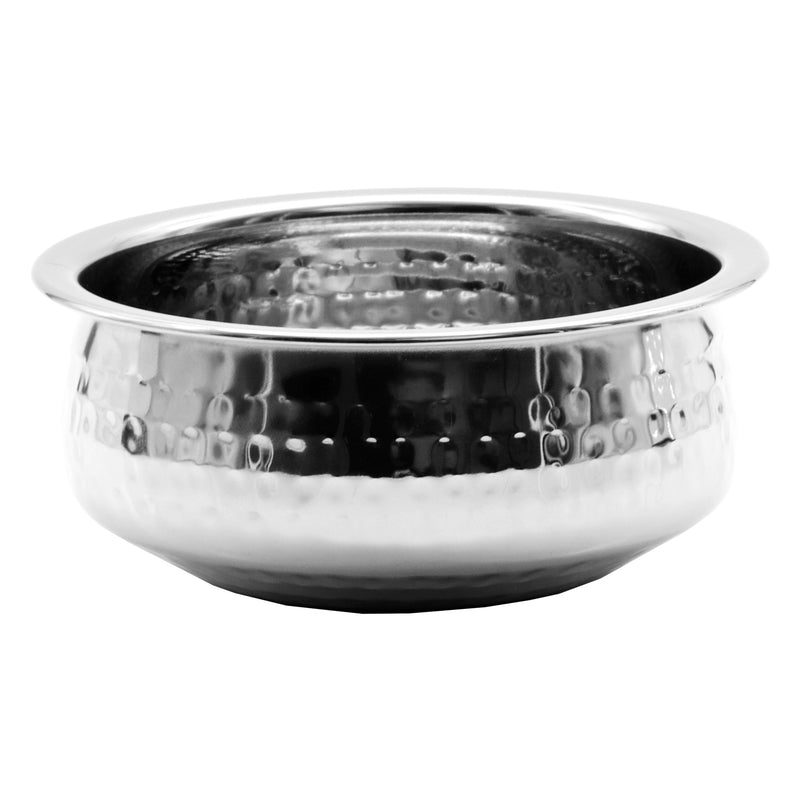 REGENT COOKWARE HANDI BOWL HAMMERED ST STEEL, 300ML (125MM DIAX55MM)