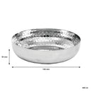 REGENT COOKWARE SERVING BOWL HAMMERED ST STEEL, 400ML (140MM DIAX36MM)