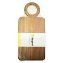 REGENT ACACIA WOOD RECTANGULAR SERVING BOARD WITH RING HANDLE, (440X200X15MM)