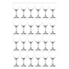 REGENT GREY PLASTIC CRATE WITH WINE GLASSES, 24'S (250ML)