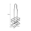 REGENT CHROME WIRE STAND FOR 250ML OIL & VINEGAR BOTTLES, (260X110X60MM)