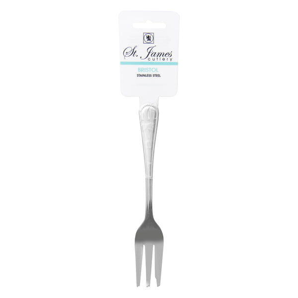 ST. JAMES CUTLERY BRISTOL (880) CAKE FORK 4PC HANG PACK