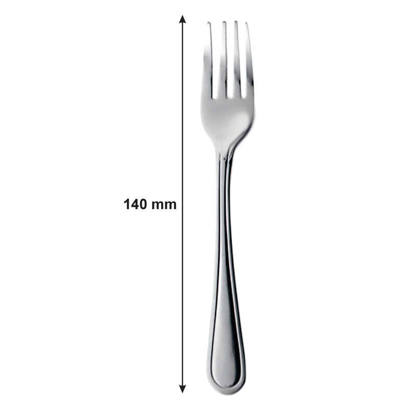 ST. JAMES CUTLERY BRISTOL (880) CAKE FORK 6PK STAINLESS STEEL