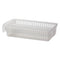 REGENT PLASTIC FRIDGE/PANTRY BASKET WITH DIVIDER CLEAR 2PCE VALUE PACK (A & B), (330X240X130MM)