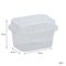 REGENT PLASTIC KEMPY STORAGE BOX 5PCE VALUE PACK (150ML/350ML/700ML/1.3L /2.1L), (195X195X115MM)