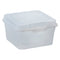 REGENT PLASTIC KEMPY STORAGE BOX 5PCE VALUE PACK (150ML/350ML/700ML/1.3L /2.1L), (195X195X115MM)