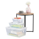 REGENT PLASTIC KEY RECT. STORAGE BOX CLEAR 3PCE VALUE PACK (9L/15L/21L), (450X320X200MM)