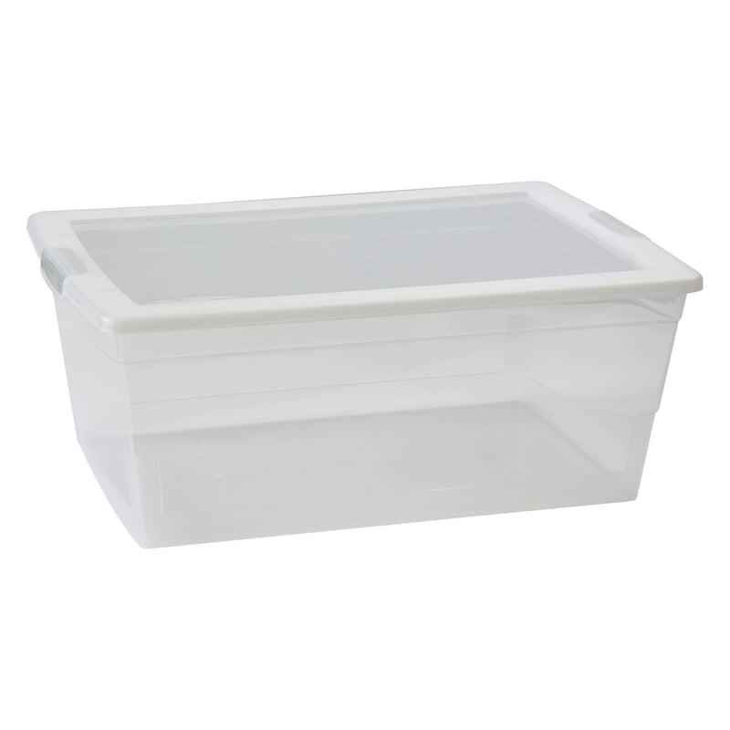 REGENT PLASTIC KEY RECT. STORAGE BOX CLEAR 3PCE VALUE PACK (9L/15L/21L), (450X320X200MM)