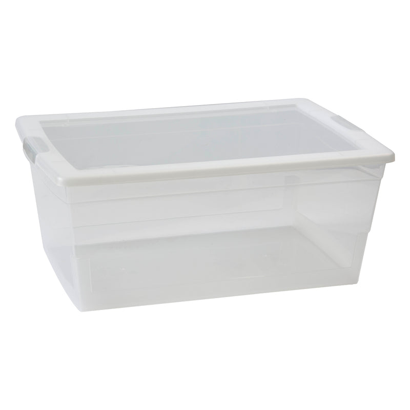 REGENT PLASTIC KEY RECT. STORAGE BOX CLEAR 3PCE VALUE PACK (9L/15L/21L), (450X320X200MM)