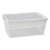 REGENT PLASTIC KEY RECT. STORAGE BOX CLEAR 3PCE VALUE PACK (9L/15L/21L), (450X320X200MM)