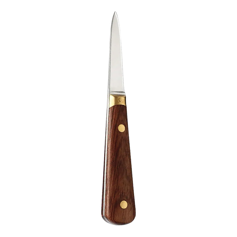 REGENT KITCHEN OYSTER SHUCKING KNIFE WITH ROSEWOOD HANDLE, (160X25X15MM)