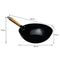 REGENT COOKWARE WOK CARBON STEEL WITH WOODEN HANDLE, (520/310MM DIAX90MM)