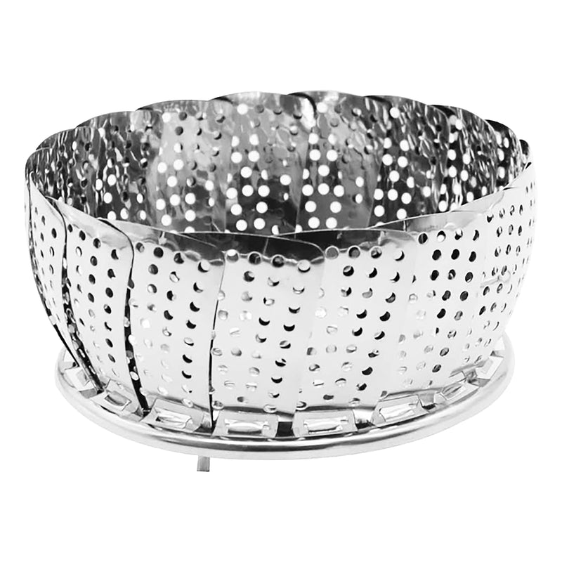 REGENT KITCHEN EXPANDABLE STEAMER BASKET STAINLESS STEEL, (235MM/138MM DIAX70MM)