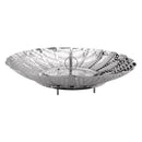 REGENT KITCHEN EXPANDABLE STEAMER BASKET STAINLESS STEEL, (235MM/138MM DIAX70MM)