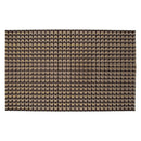 REGENT PLACE MATS WOVEN GOLD/BLACK/GREY PVC, (300X450MM)