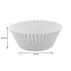 REGENT CAKE CUPS WHITE 50 PIECE, (50X32.5MM)