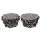 REGENT CAKE CUPS BLACK AND WHITE CHECK 50 PCS, (50X32.5MM)