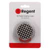 REGENT CAKE CUPS BLACK AND WHITE CHECK 50 PCS, (50X32.5MM)