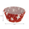 REGENT CAKE CUPS RED WITH WHITE STARS 50 PCS, (50X32.5MM)