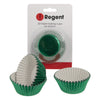 REGENT CAKE CUPS GREEN FOIL 50 PCS, (50X32.5MM)