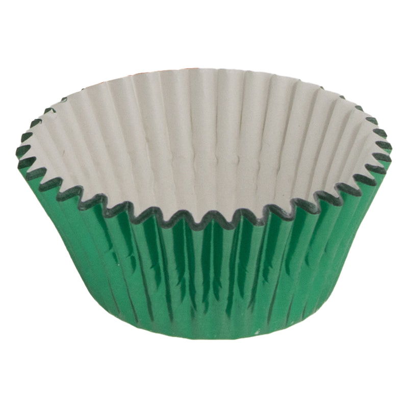 REGENT CAKE CUPS GREEN FOIL 50 PCS, (50X32.5MM)