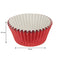 REGENT CAKE CUPS RED FOIL 50 PCS, (50X32.5MM)