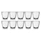 BAR BUTLER CLEAR PLASTIC SHOT GLASSES 10 PACK, (25ML)