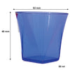 BAR BUTLER COLOURED SHOT GLASSES PLASTIC 6 PACK, 50ML (52MM DIAX48MM)