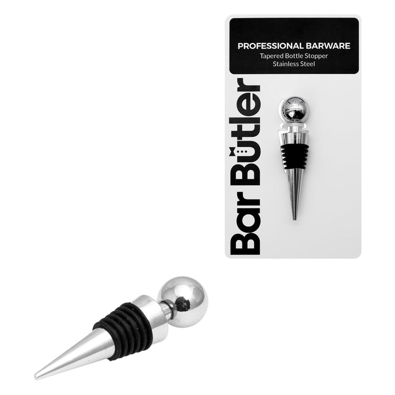 BAR BUTLER TAPERED BOTTLE STOPPER, (20MM DIAX92MM)