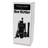 BAR BUTLER COCKTAIL BAR SHAKER 8 PIECES SET ST STEEL MATTE BLACK, 600ML (90X85X260MM)