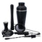 BAR BUTLER COCKTAIL BAR SHAKER 8 PIECES SET ST STEEL MATTE BLACK, 600ML (90X85X260MM)