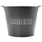 BAR BUTLER ICE BUCKET WITH HANDLE GREY AND MOTTLED WHITE, 5LT (230MM DIAX180MM)