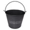 BAR BUTLER ICE BUCKET WITH HANDLE GREY AND MOTTLED WHITE, 5LT (230MM DIAX180MM)