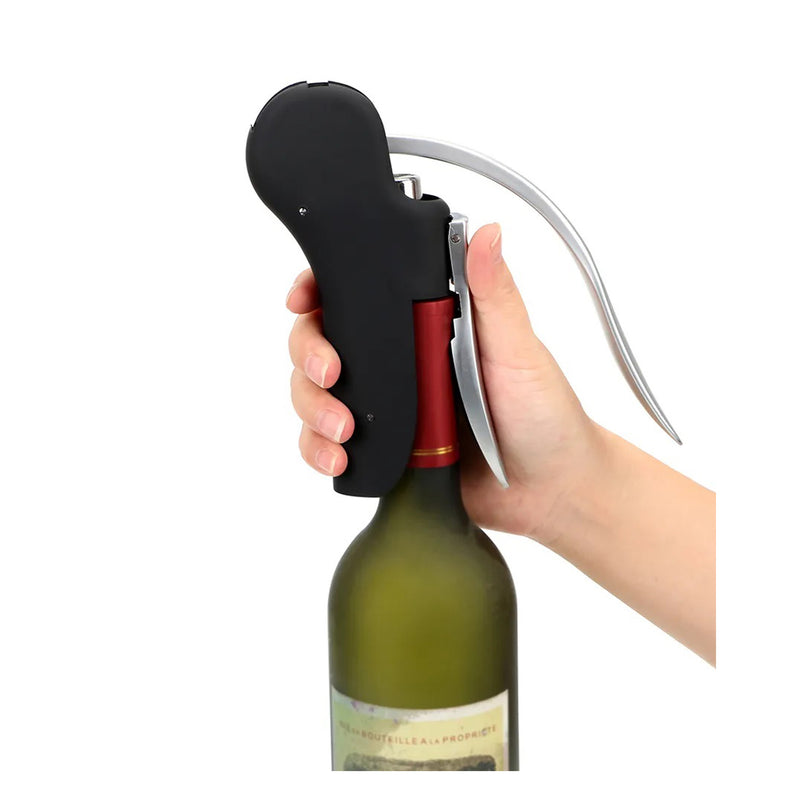 BAR BUTLER LEVER CORKSCREW WINE BOTTLE OPENER, (155X140X40MM)