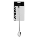 BAR BUTLER SWIZZLE SPOON ST STEEL, (32X16X280MM)