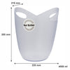 BAR BUTLER ICE BUCKET OPAQUE PS PLASTIC, 4LT (220X215X225MM)