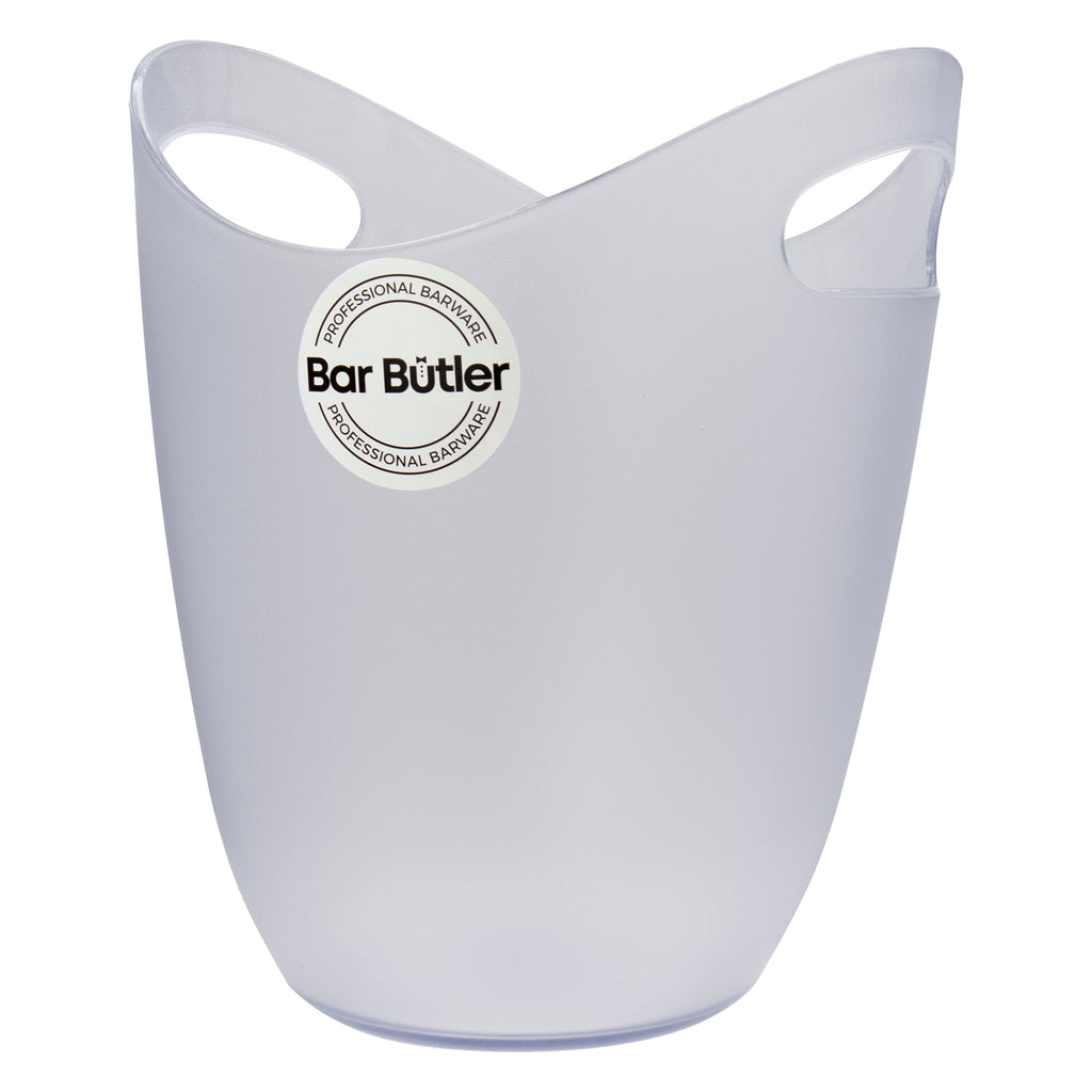 BAR BUTLER ICE BUCKET OPAQUE PS PLASTIC, 4LT (220X215X225MM)