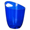 BAR BUTLER WINE BUCKET TRANSPARENT BLUE PS PLASTIC, 3LT (190MM DIAX240MM)